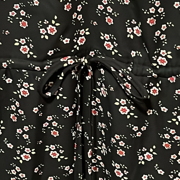 Top Shop blue floral ruffled dress-NWT - Picture 6 of 11